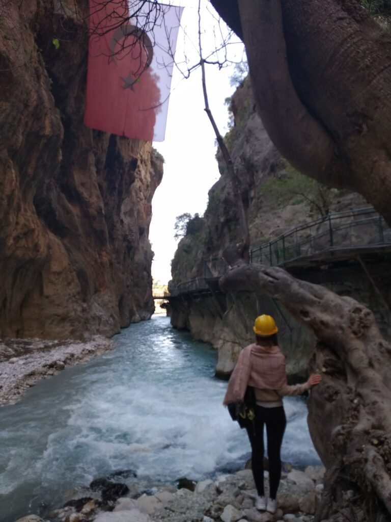 A canyon in Turkey